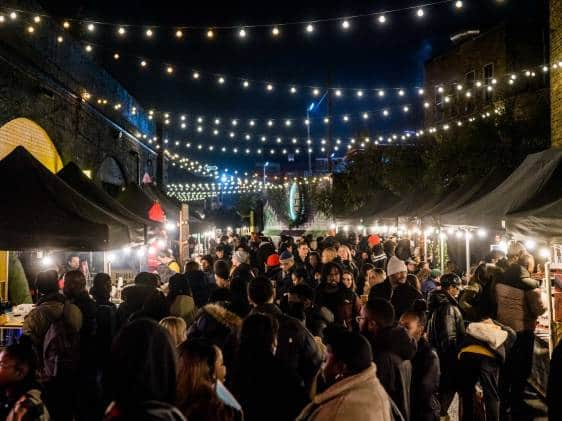 Black Owned Night Market in Hackney