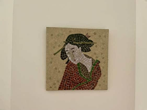 Japanese Geisha mosaic