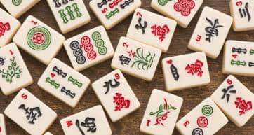 Mahjong game tiles