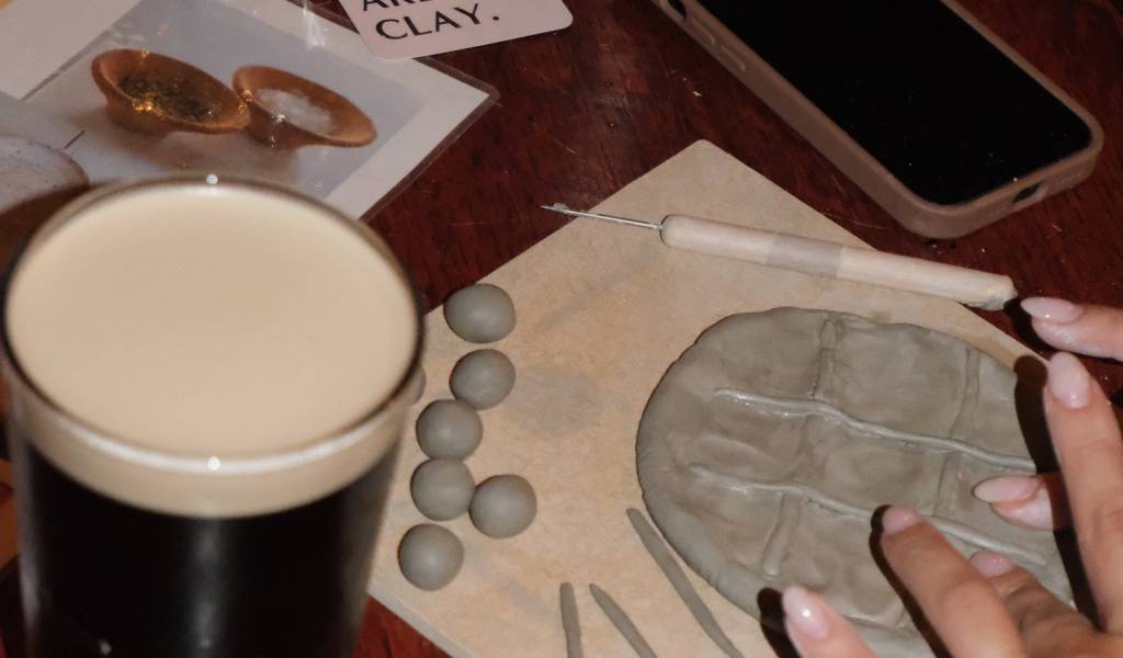 Pottery in the Pub
