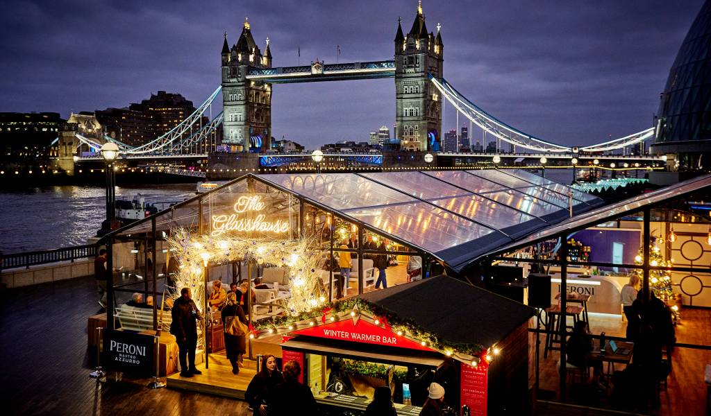 Winter (Christmas) by the River