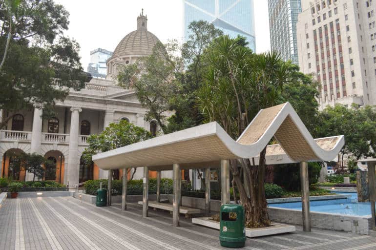 statue square hong kong