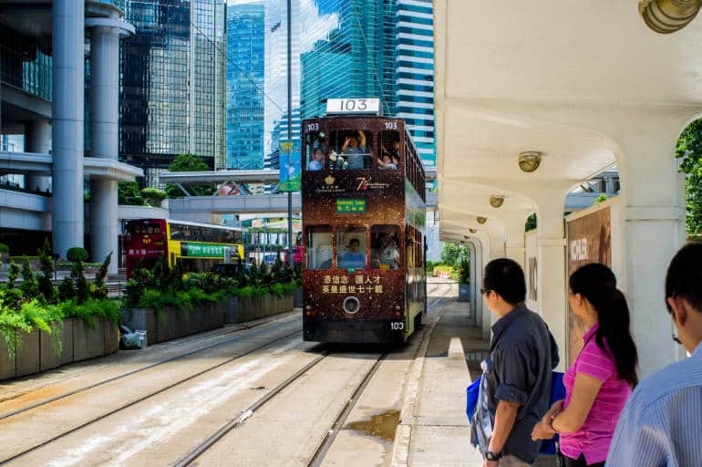 hong kong tram ding ding