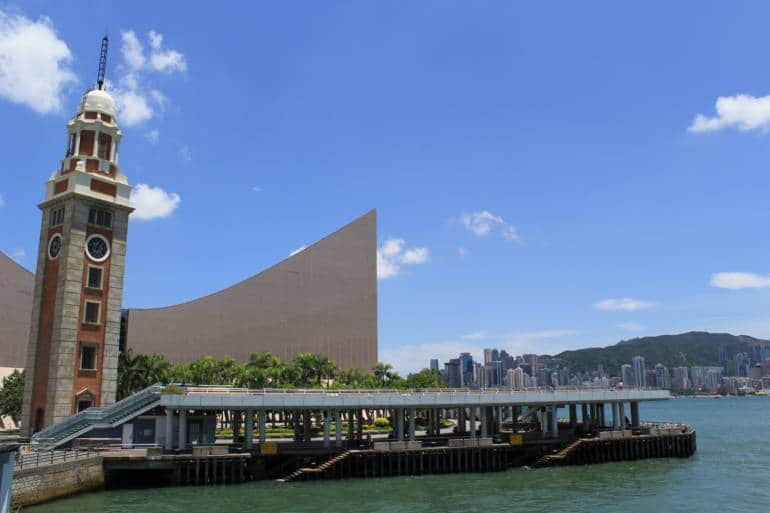 Clock Tower Tsim Sha Tsui Promenade Hong Kong