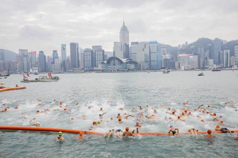 new world harbour race victoria harbour hong kong