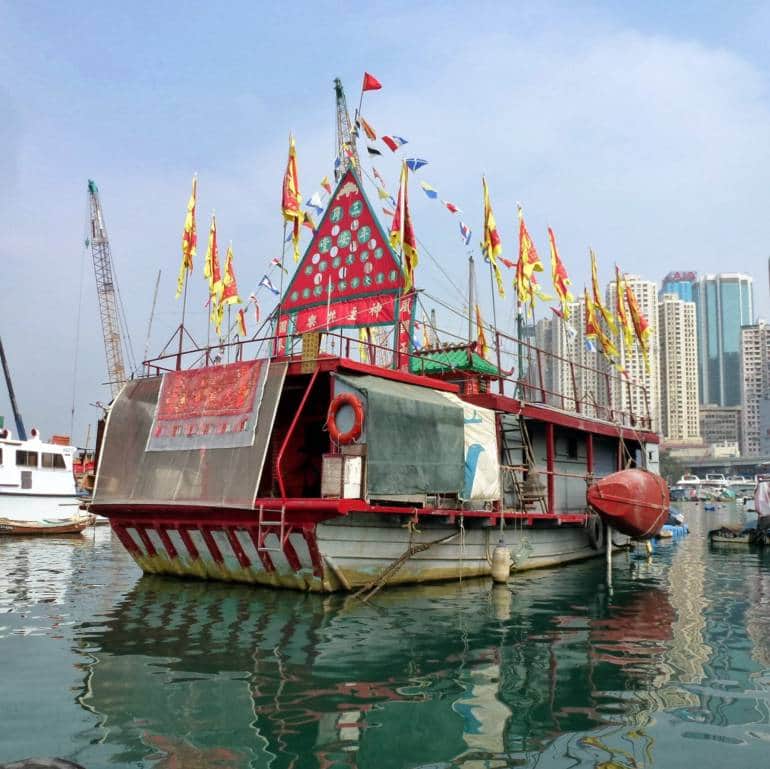 Tin Hau floating temple causeway bay