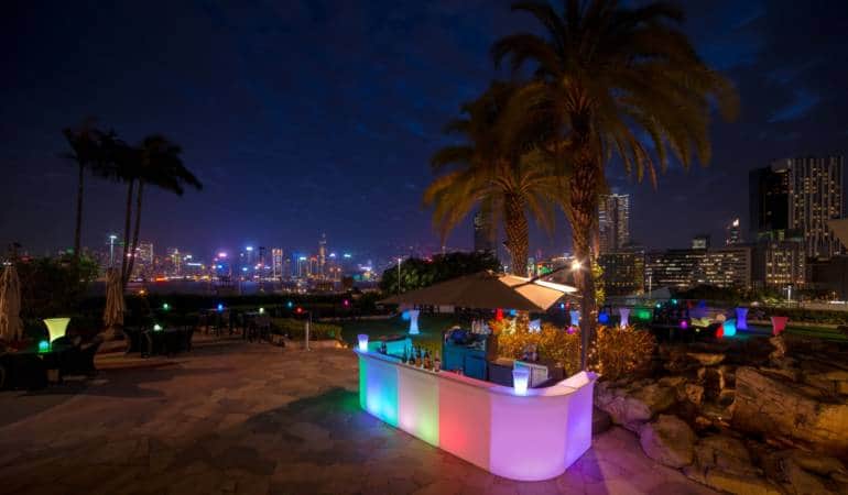 kowloon rooftop bars at Harbour Plaza Metropolis