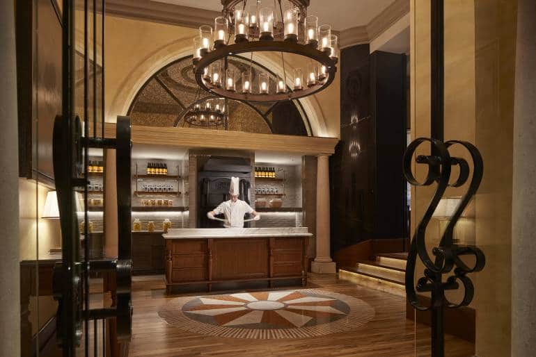 Grissini restaurant at the Grand Hyatt HK